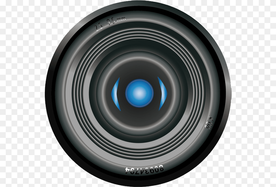 Camera Lens Circle, Camera Lens, Electronics, Speaker Free Png Download