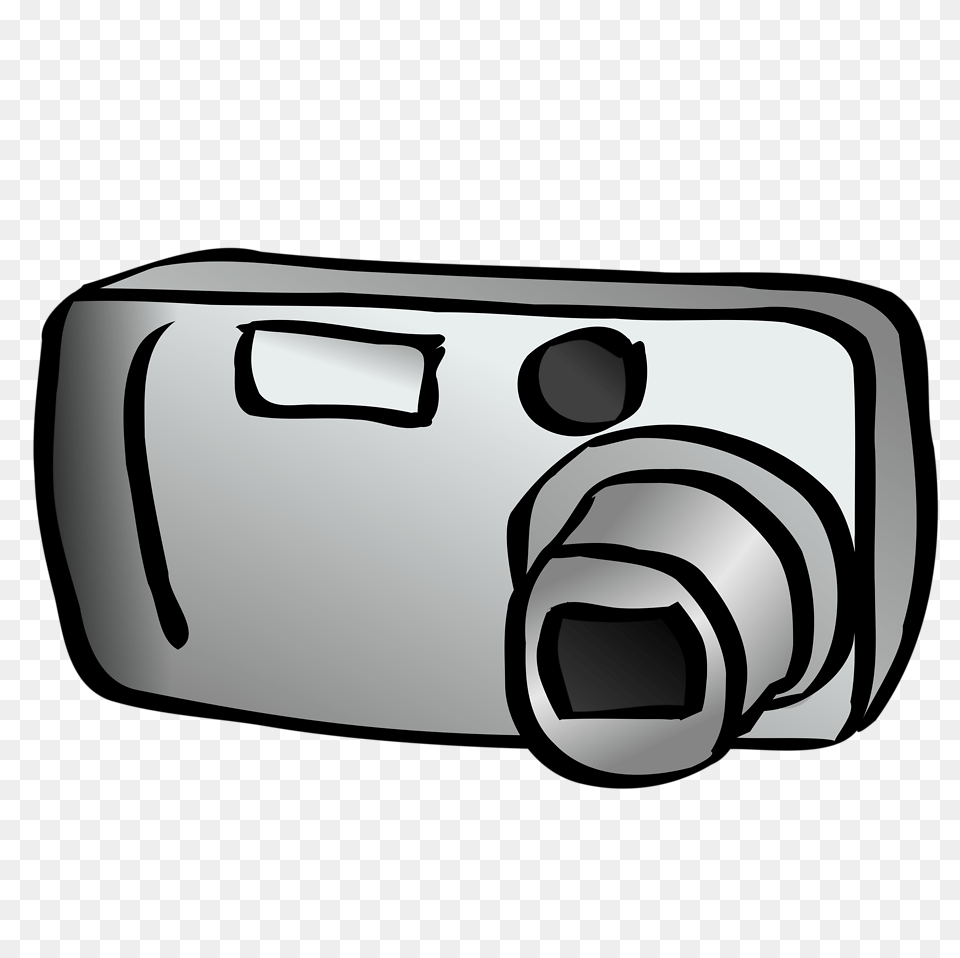 Camera Lens Clip Art Black And White Camera Clipart Black, Digital Camera, Electronics Free Transparent Png