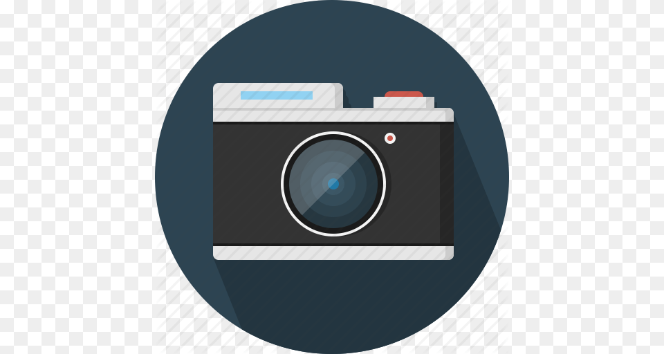 Camera Lens Old Retro Icon, Electronics, Disk, Digital Camera Png