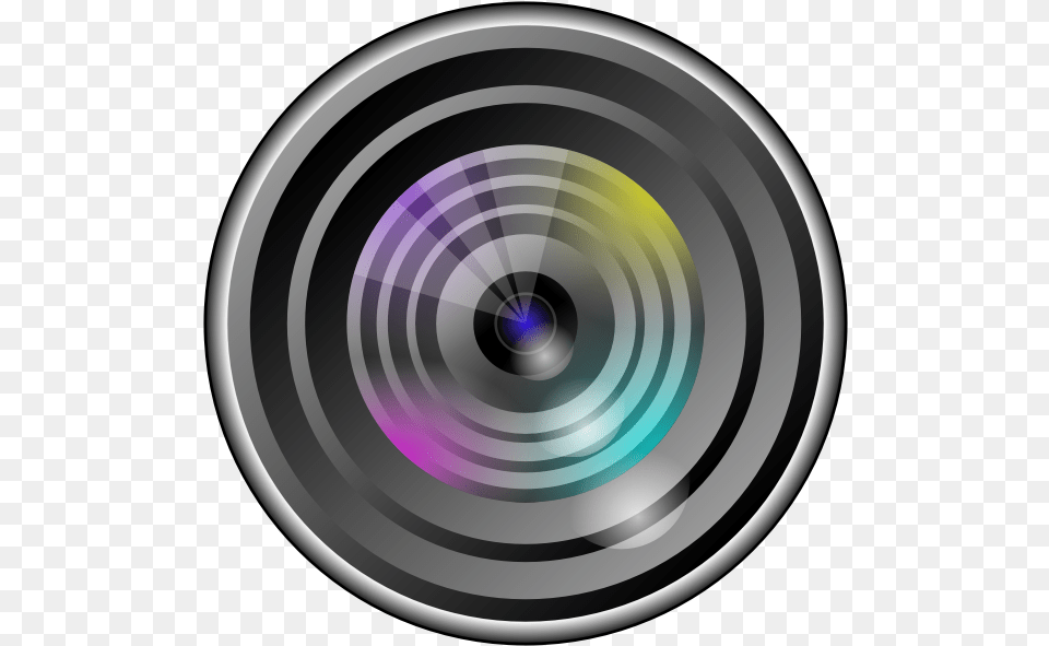 Camera Lens With Light Effect Svg Camera Lens Effect, Electronics, Camera Lens, Disk Png Image