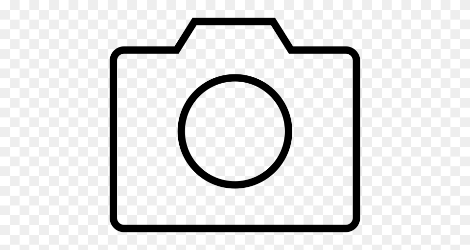 Camera Line Line Outline Icon With And Vector Format, Gray Png Image