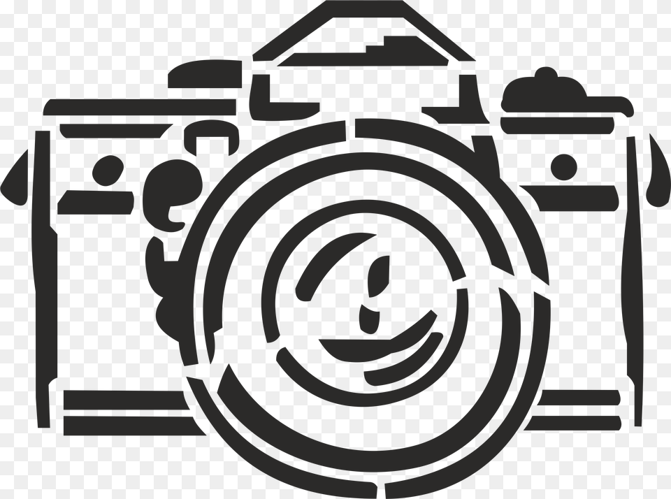 Camera Logo Free Transparent Logos Camera Stencil, Electronics, Digital Camera, Photography, Ammunition Png