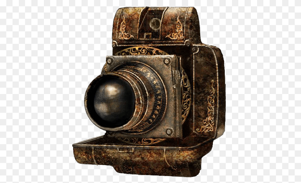 Camera Obscura Antique Camera, Bronze, Electronics, Digital Camera, Photography Free Png Download