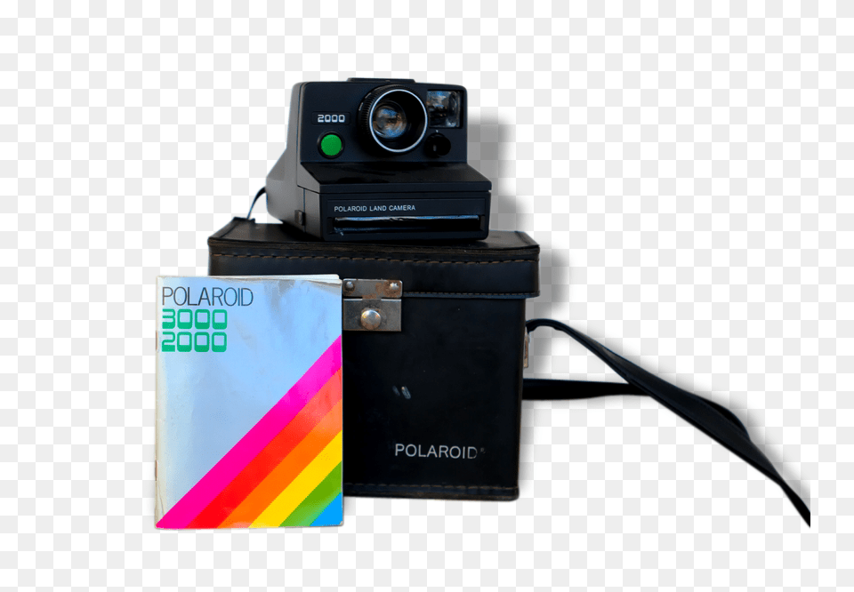 Camera Polaroid With Protective Jacket And Directions, Electronics, Video Camera, Digital Camera Free Transparent Png