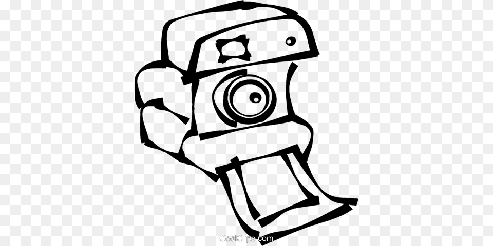 Camera Royalty Vector Clip Art Illustration, Electronics, Webcam Free Transparent Png