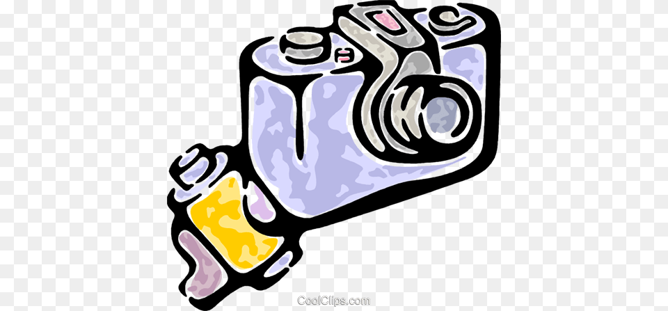 Camera Royalty Vector Clip Art Illustration, Digital Camera, Electronics, Smoke Pipe Free Png Download