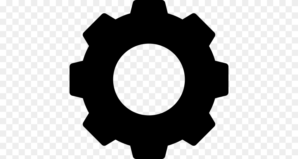 Camera Settings Cogwheel Icon, Gray Png Image