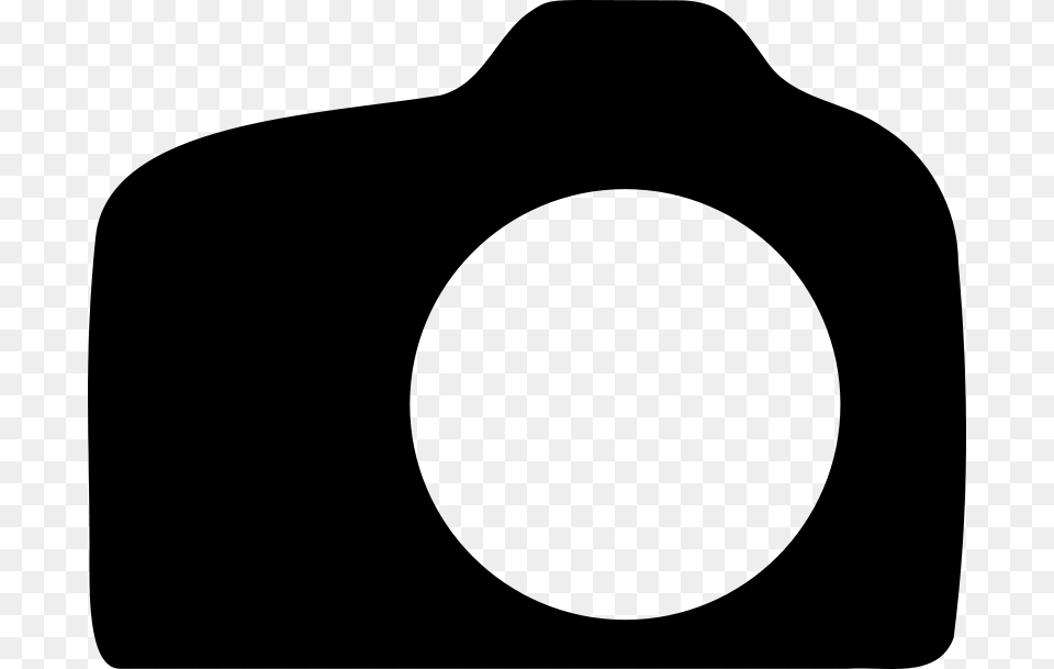 Camera Silhouette, Gray Png
