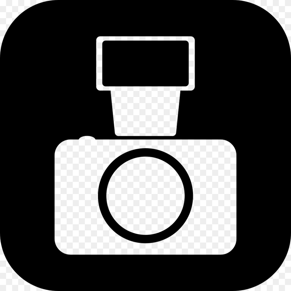 Camera With External Flash Icon Bottle, First Aid Free Png Download
