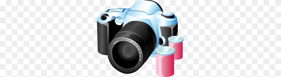 Camera With Film Clip Art, Digital Camera, Electronics, Appliance, Blow Dryer Free Png Download