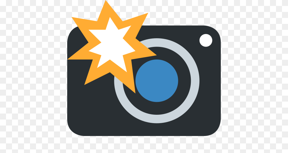 Camera With Flash Emoji, Star Symbol, Symbol Free Transparent Png