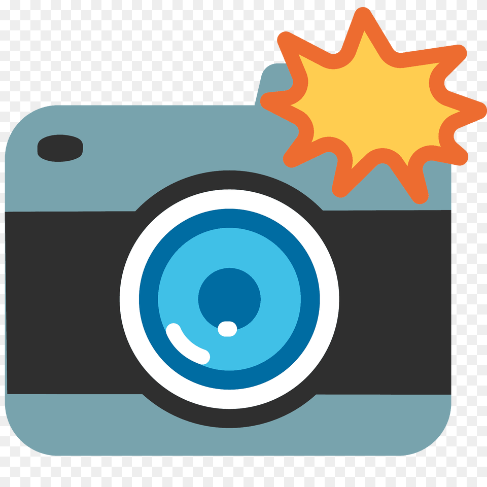 Camera With Flash Emoji Clipart, Electronics Free Transparent Png