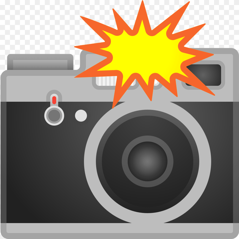 Camera With Flash Icon Camera With Flash Emoji, Electronics, Digital Camera Png Image