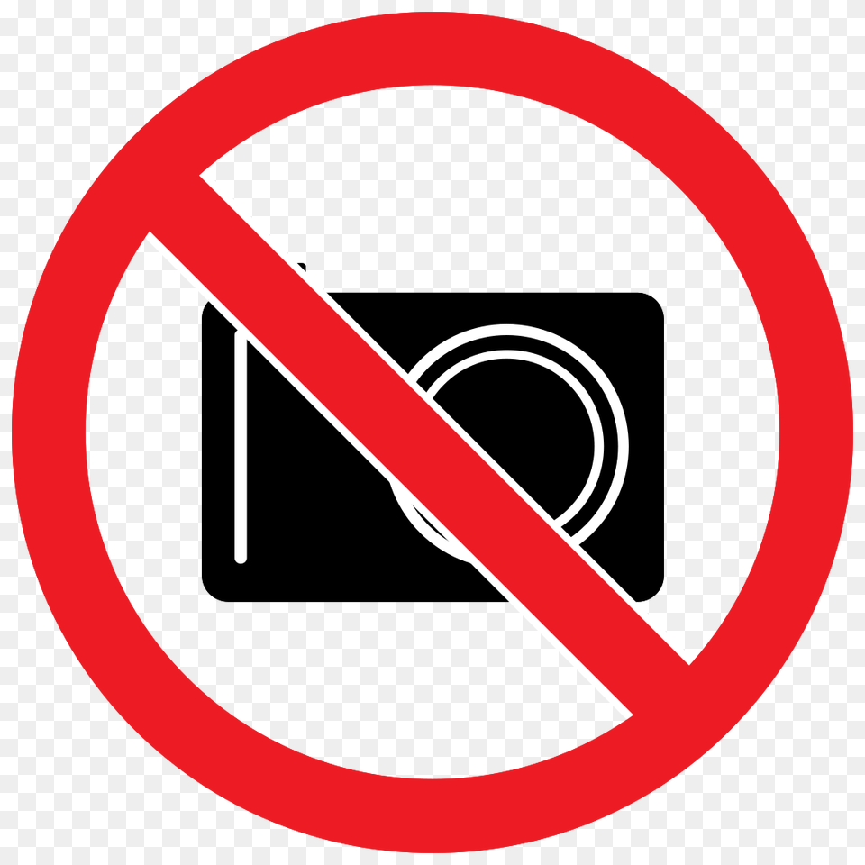 Camera With Transparent Background No Toilet Paper Icon, Sign, Symbol, Road Sign Png