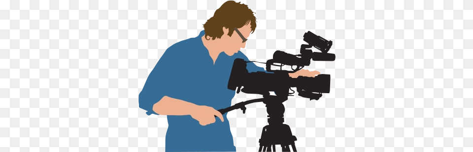 Cameraman And Vectors For Making A Video Clipart, Photography, Adult, Person, Man Free Transparent Png