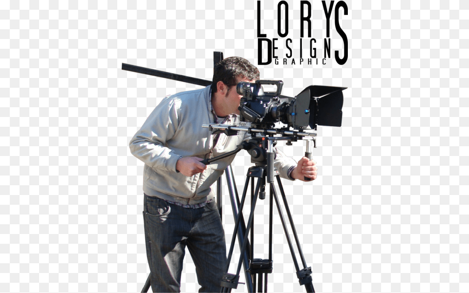 Cameraman Video Camera, Tripod, Photography, Adult, Person Png Image