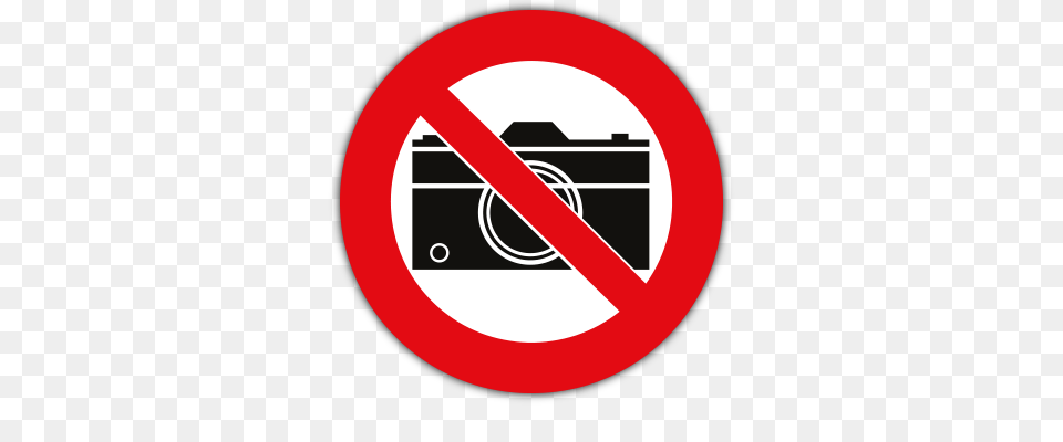 Cameras Prohibited Safety Sign Spear Labels Alberon, Symbol, Road Sign Free Png Download