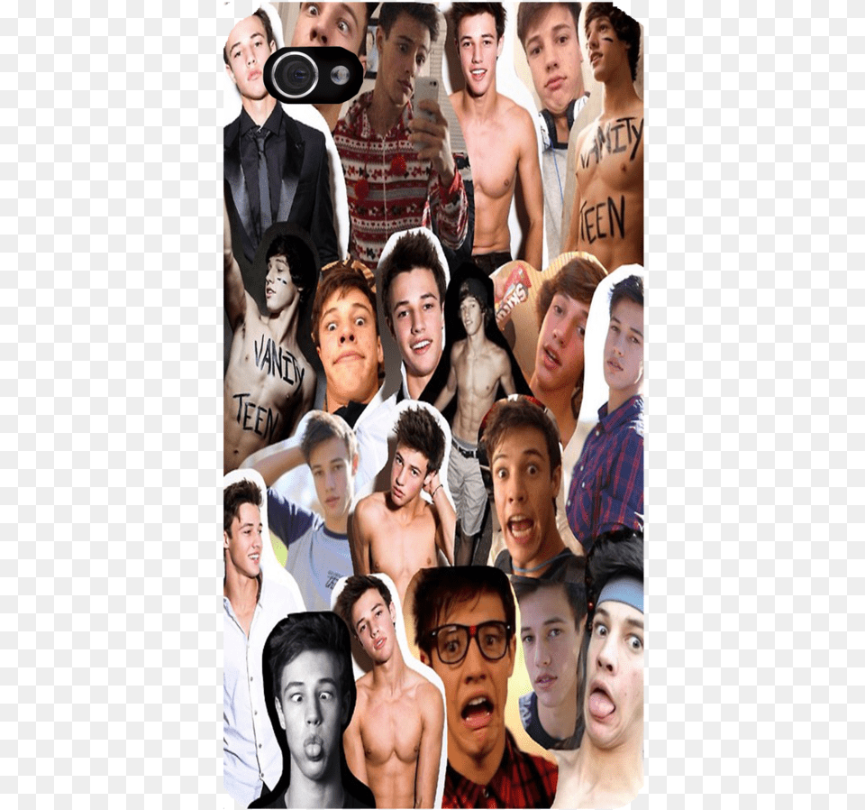 Cameron Dallas Collage Iphone Ipod Or Galaxy Case Collage, Person, Head, Photography, Portrait Png