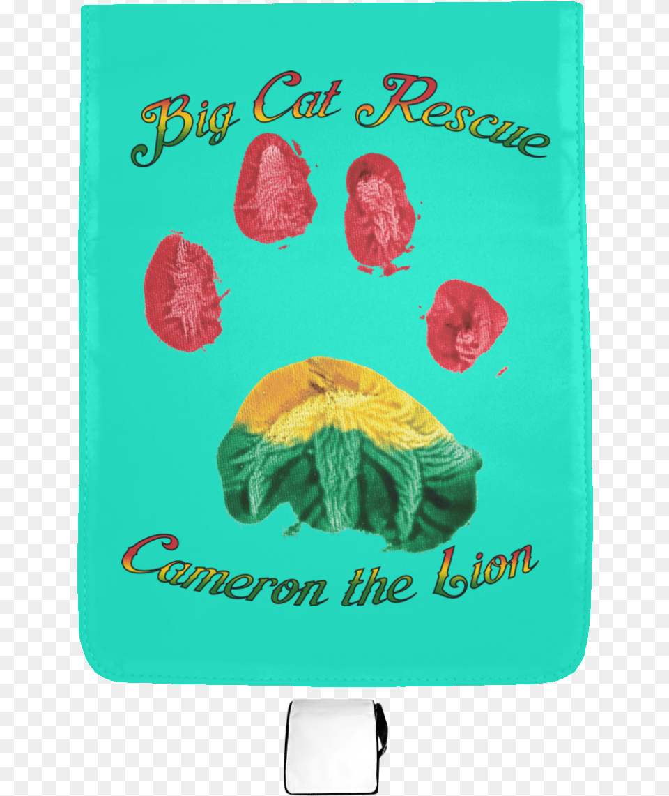 Cameron Lion Paw Print Sb210 Medium Shoulder Bag Illustration Png