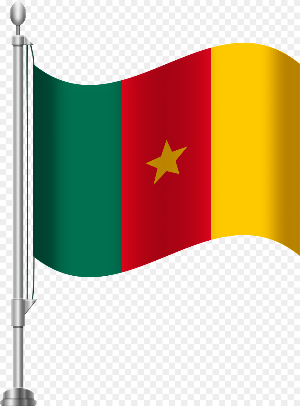 Cameroon Flag Clip Art Free Transparent Png