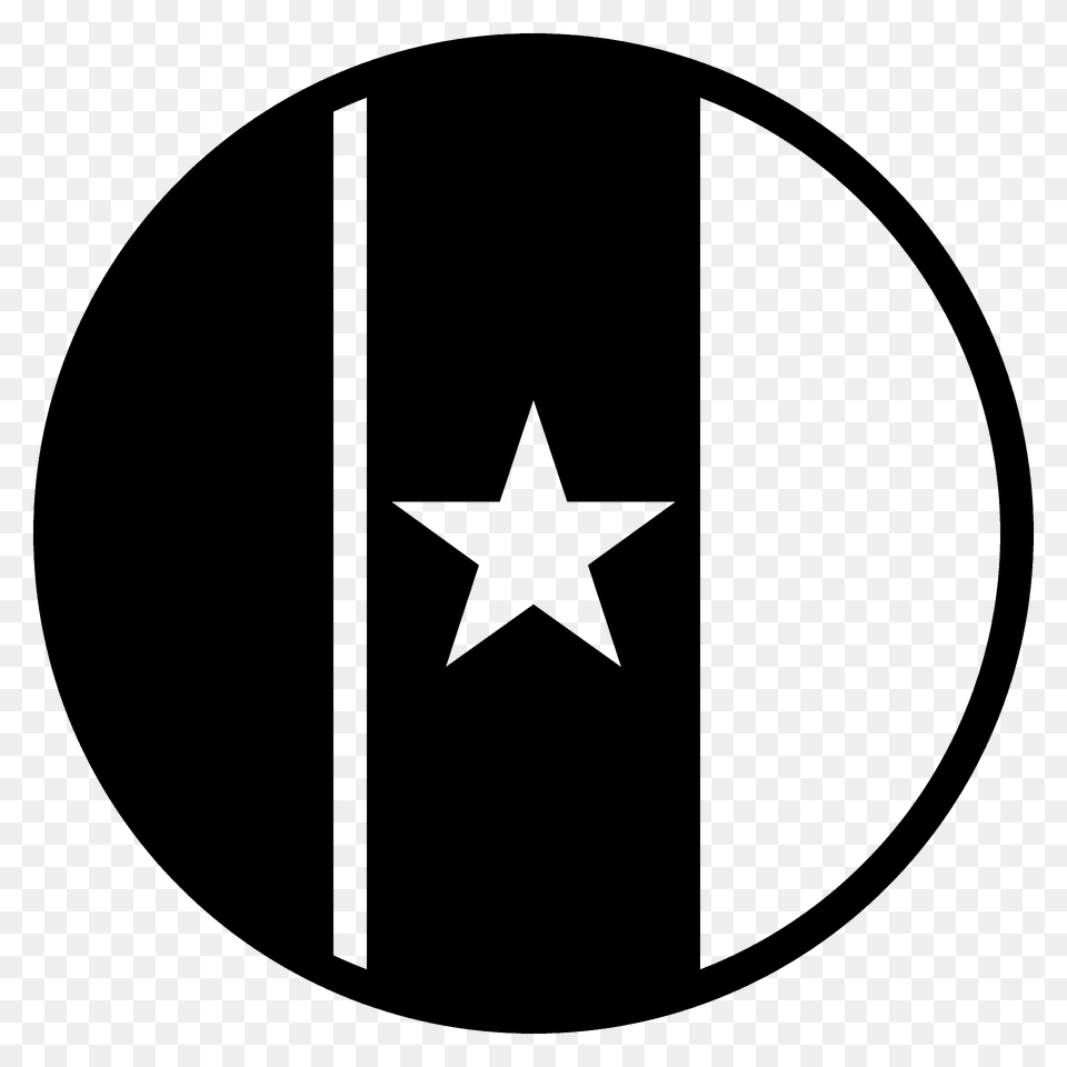 Cameroon Flag Emoji Clipart, Star Symbol, Symbol, Disk Free Transparent Png