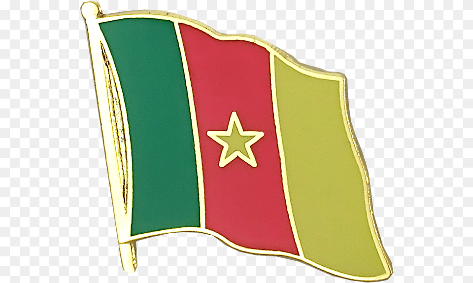 Cameroon Flag Lapel Pin Flag, Accessories, Bag, Handbag Free Png