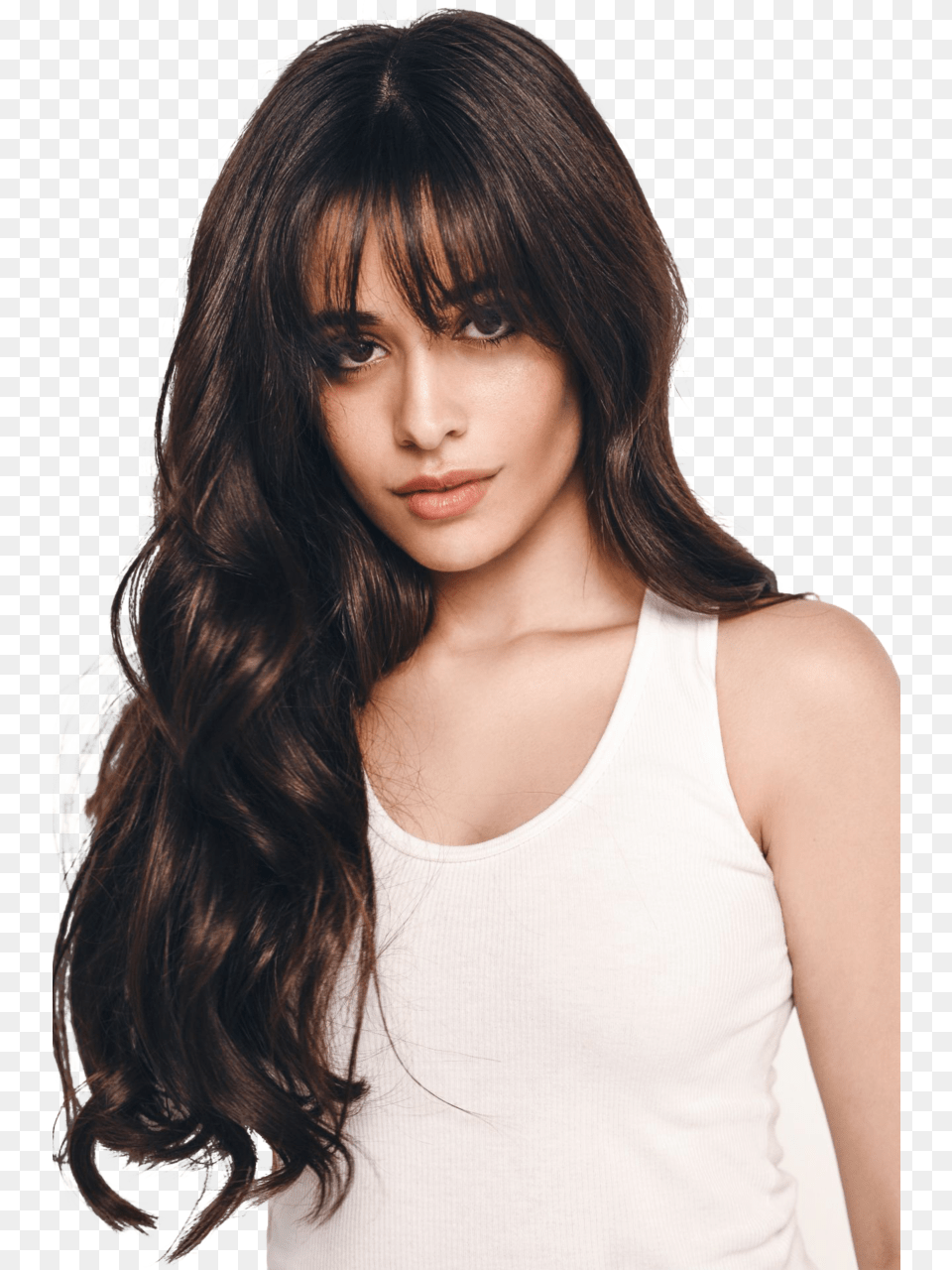 Camila Cabello And Camila Image Hairstyle Camila Cabello Bangs, Head, Portrait, Face, Photography Png