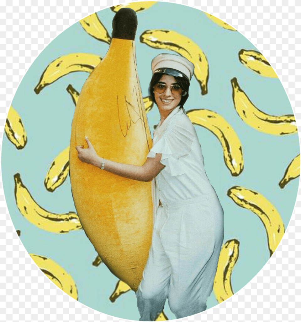 Camila Cabello Banana 2017 Icons Instagram Camila Cabello, Produce, Plant, Food, Fruit Free Transparent Png