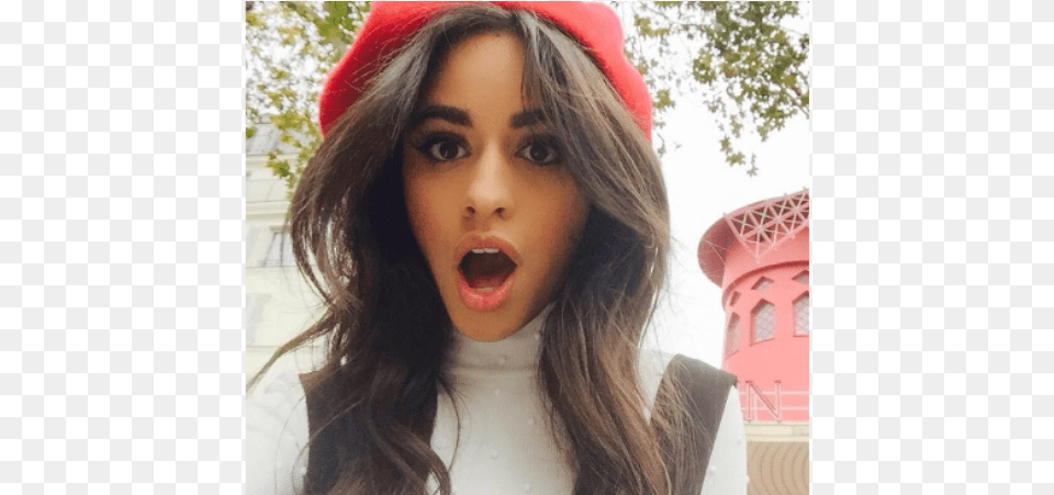 Camila Cabello Ex Fifth Harmony Piadista Do Instagram Camila Cabello Open Mouth, Face, Head, Person, Surprised Png