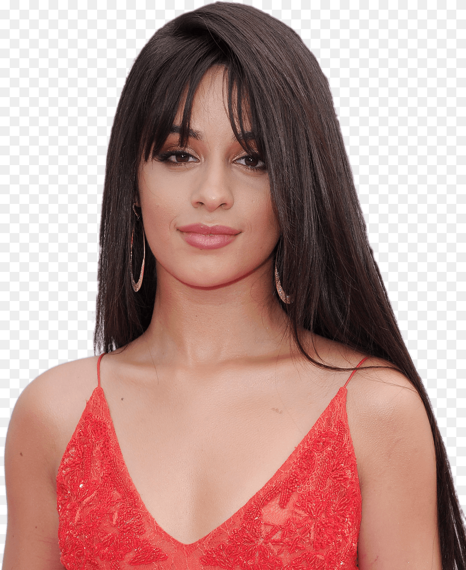 Camila Cabello Red Top Camila Cabello, Formal Wear, Portrait, Clothing, Dress Free Transparent Png