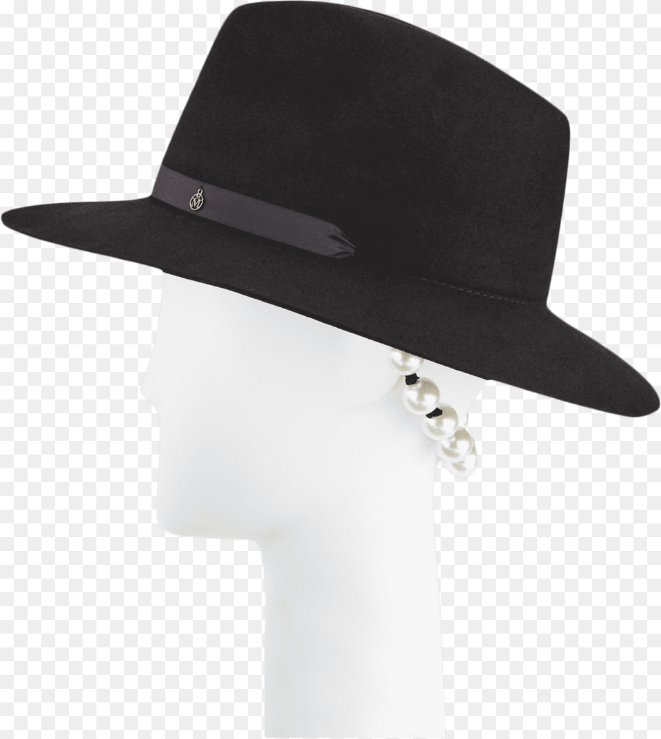 Camila Gangsta Pearls Fedora Hat Cowboy Hat, Clothing, Sun Hat Png Image