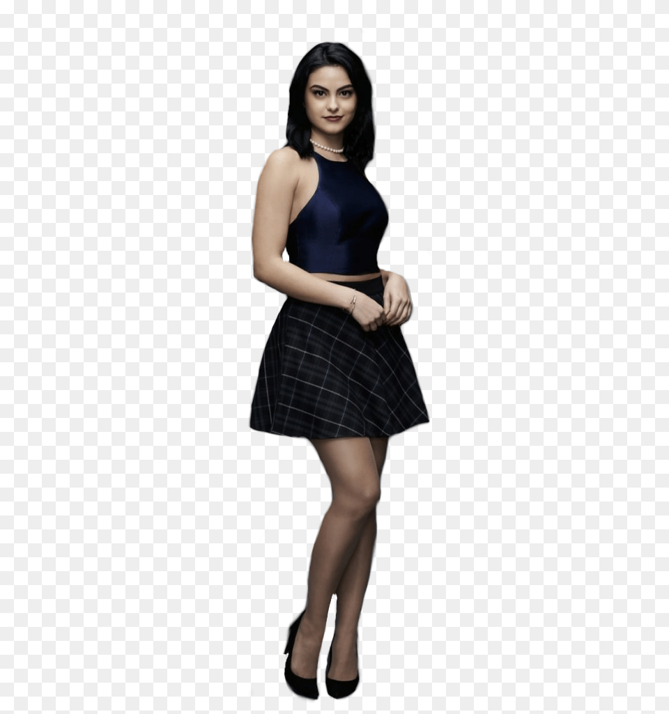 Camila Mendes Transparent Background Veronica From Riverdale Outfits, Adult, Skirt, Person, Woman Png Image