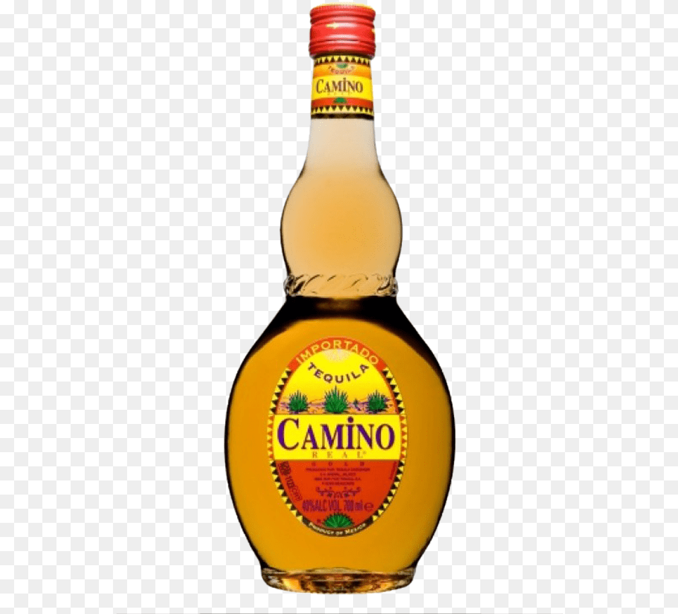 Camino Gold 75cl Tequila Tequila Camino, Alcohol, Beer, Beverage, Bottle Free Transparent Png