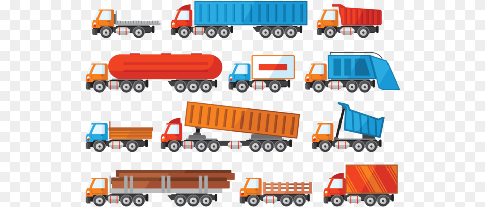 Camion Icons Vector Iconos De Camiones, Trailer Truck, Transportation, Truck, Vehicle Free Transparent Png