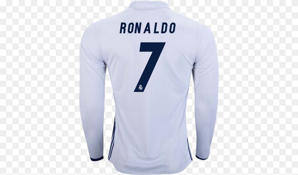 Camisa De Cristiano Ronaldo Manga Larga, Clothing, Long Sleeve, Shirt, Sleeve Free Png