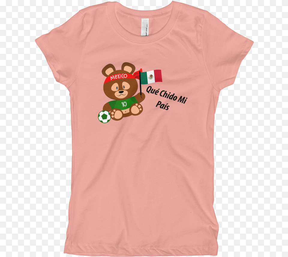 Camisa De Las Por Amor A Mexicgirls Shirt For Lor And T Shirt Girls, Clothing, T-shirt, Toy Png Image