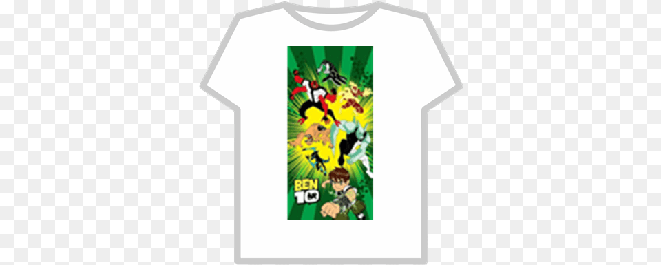 Camisa Do Ben 10 Roblox, Clothing, T-shirt, Boy, Child Free Transparent Png