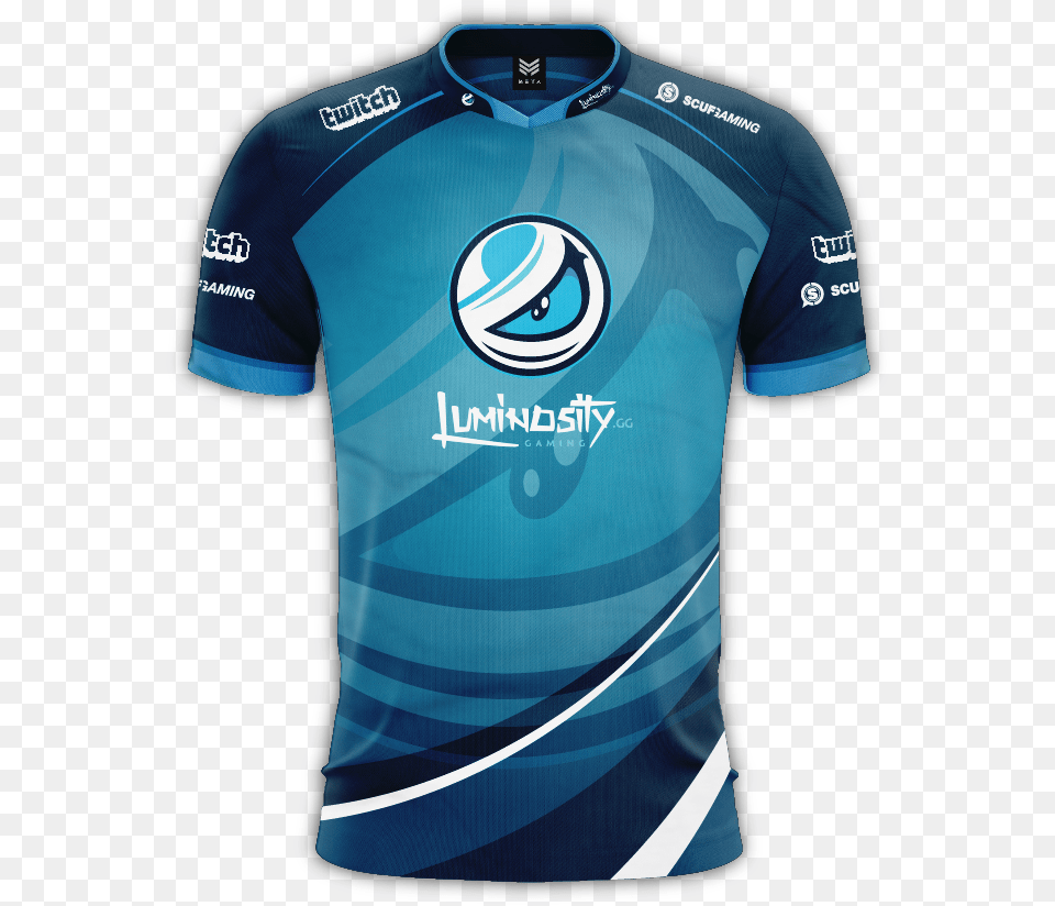 Camisa Luminosity Gaming, Clothing, Shirt, Jersey, T-shirt Free Transparent Png