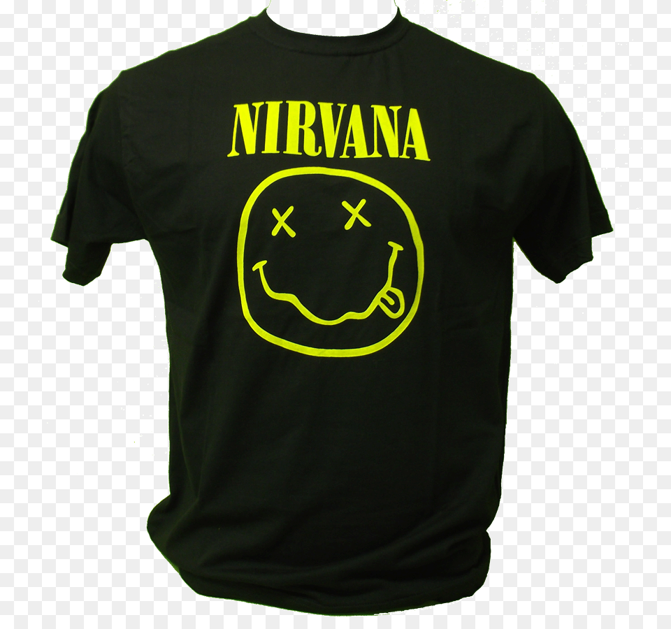 Camisa Nirvana, Clothing, Shirt, T-shirt Png Image