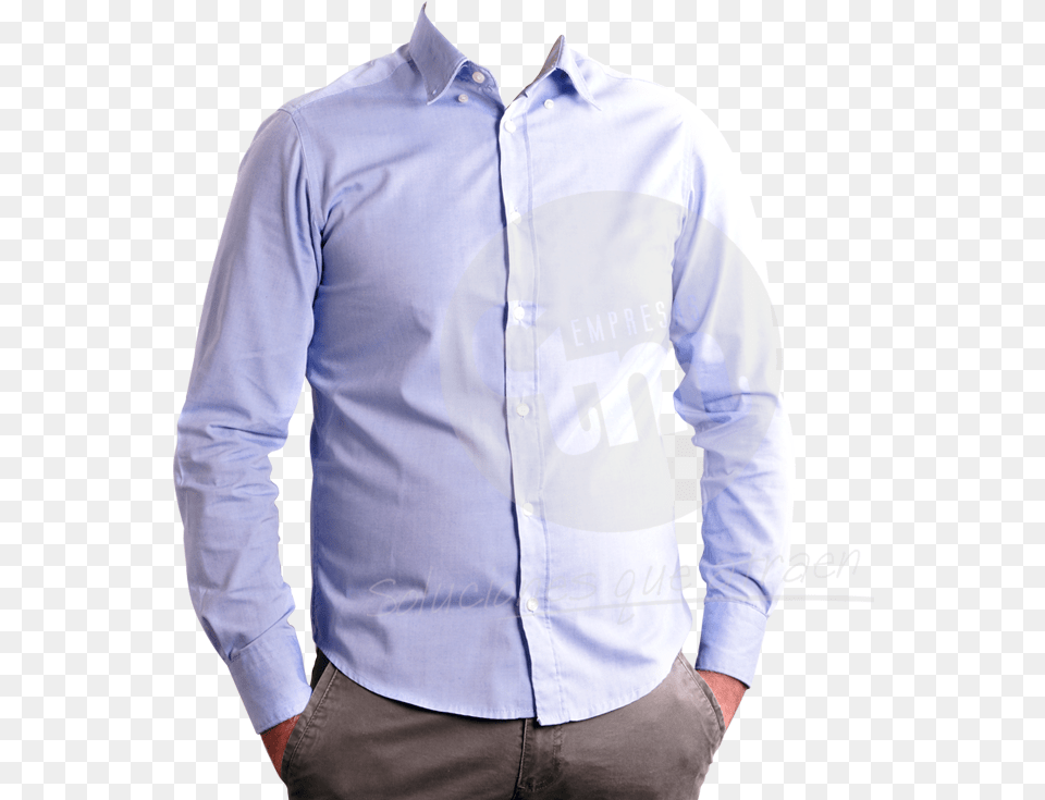 Camisa Oxford Hombre Empresasctm Camiza, Clothing, Dress Shirt, Long Sleeve, Shirt Png Image