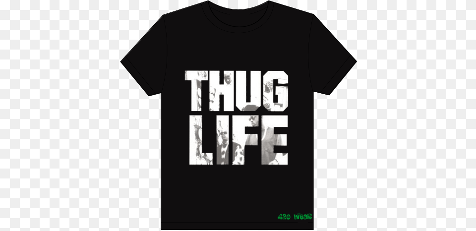 Camisa Thug Life Active Shirt, Clothing, T-shirt, Adult, Wedding Free Transparent Png