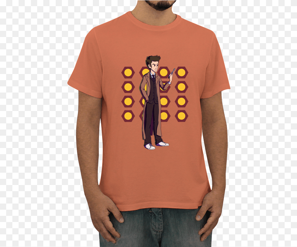 Camiseta 10th Doctor De Lorran Neryna Camisa Sandy E Junior, T-shirt, Clothing, Person, Man Png Image