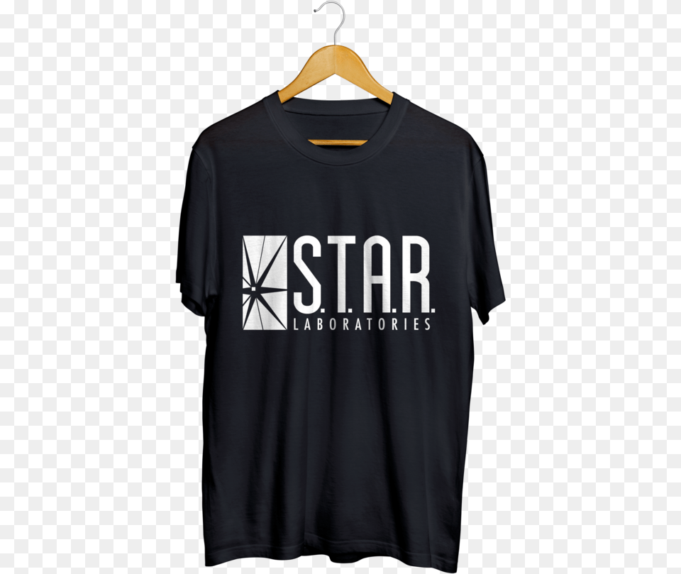 Camiseta Camisa Star Labs The Flash Masculino Preto Star Laboratories, Clothing, Shirt, T-shirt, Adult Free Transparent Png