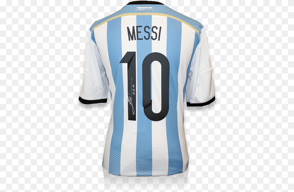 Camiseta De Messi Espalda, Clothing, Shirt, Jersey, T-shirt Free Png Download