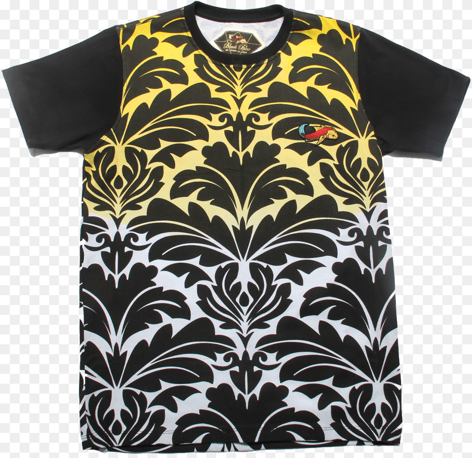 Camiseta Floral Amarela Pattern, Art, Clothing, Floral Design, Graphics Free Png Download