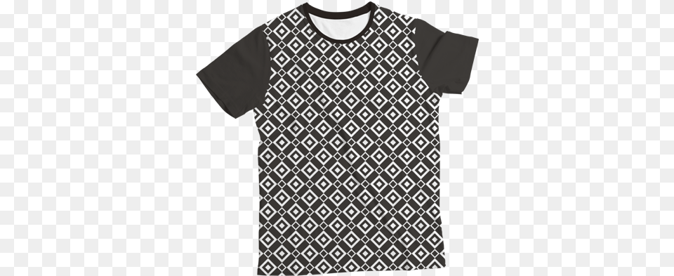 Camiseta Formas Geomtricas Shirt, Clothing, T-shirt, Pattern Free Png Download