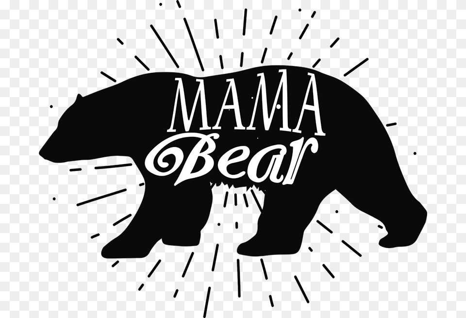 Camiseta Mama E Hija Mama Bear Baby Bear Playera Personalizada De Mam Bear, Logo, Text, People, Person Free Png