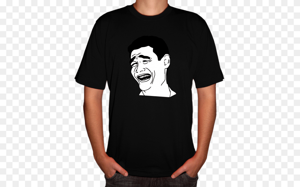 Camiseta Memes Yao Ming Shirt, Clothing, T-shirt, Adult, Face Free Png Download