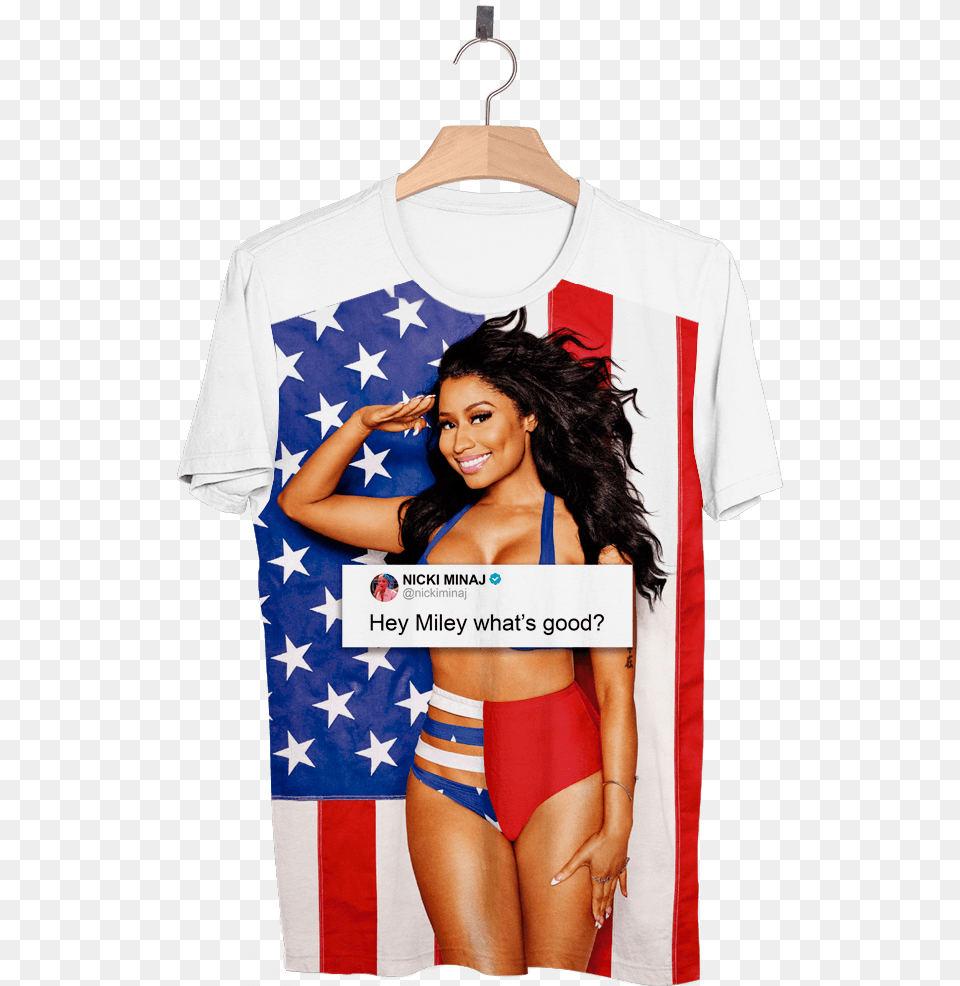 Camiseta Nicki Minaj, Adult, T-shirt, Person, Female Free Png