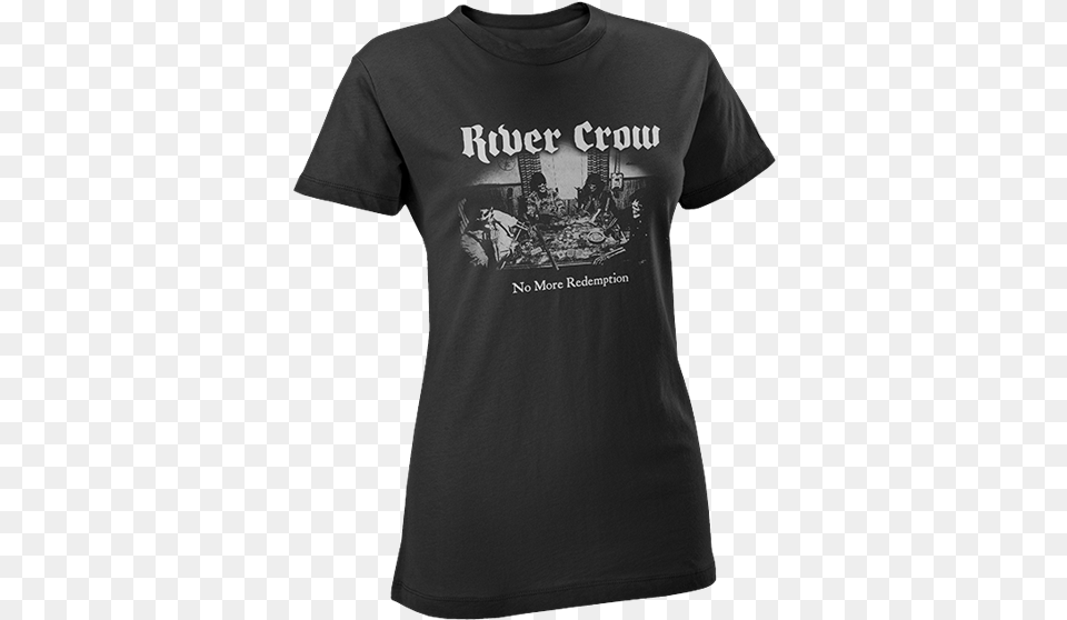 Camiseta River Crow T Shirt, Clothing, T-shirt, Person Free Transparent Png